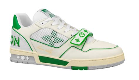 groene louis vuitton schoenen